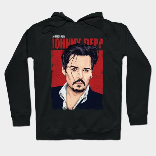 Johnny Depp Hoodie by ActiveNerd